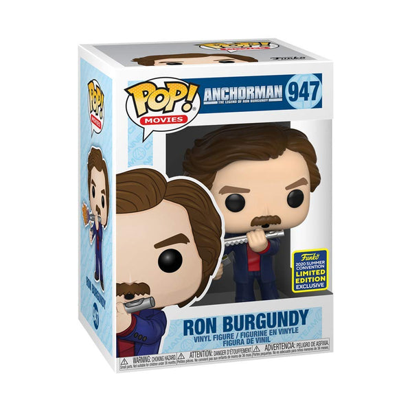 Funko POP! Movies: Anchorman - Ron Burgundy 947 (Funko 2020 Summer Convention LE)