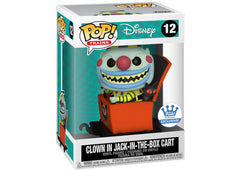 Funko POP! Trains: Disney - Clown in Jack-in-the-Box Cart 12 (Funko Exclusive) **Light fading