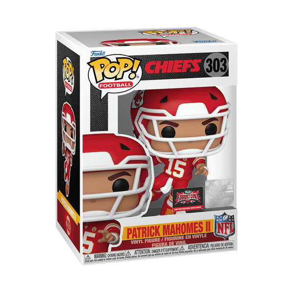Funko POP! Football: Chiefs - Patrick Mahomes II 303 (Target Con 2025)