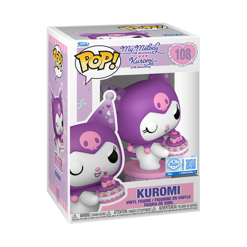 Funko POP! Kuromi with Cake (20th Anniversary) 108