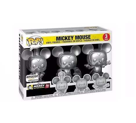 Funko POP! Disney: Mickey Mouse 90 Years 3 Pack