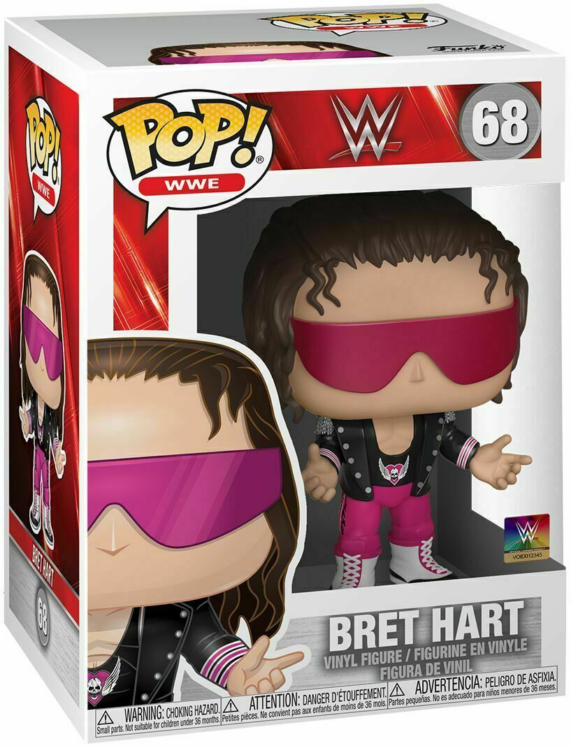 Funko POP! WWE: Bret “Hit Man” Hart 68
