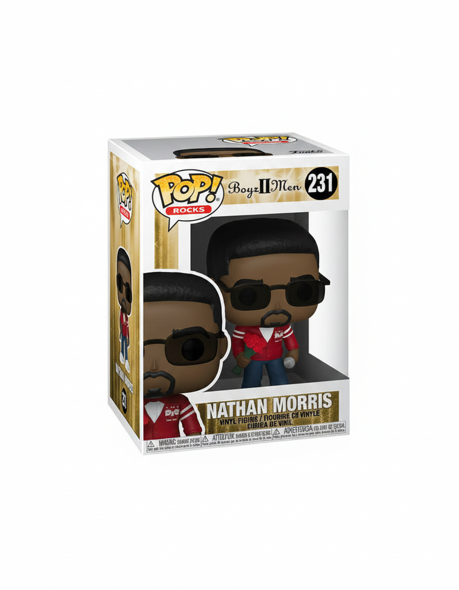 Funko POP! Rocks: Boyz II Men - Nathan Morris 231 (Light Box Damage)