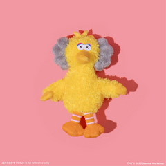 KAWS Water Parade x Sesame Street - Big Bird Plush Keychain