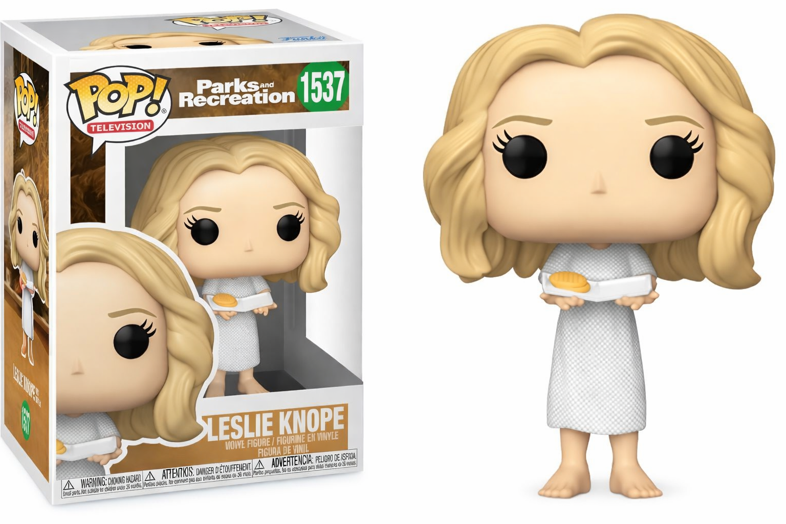 Funko POP! Television: Parks and Recreation - Leslie Knope with Waffles 1537