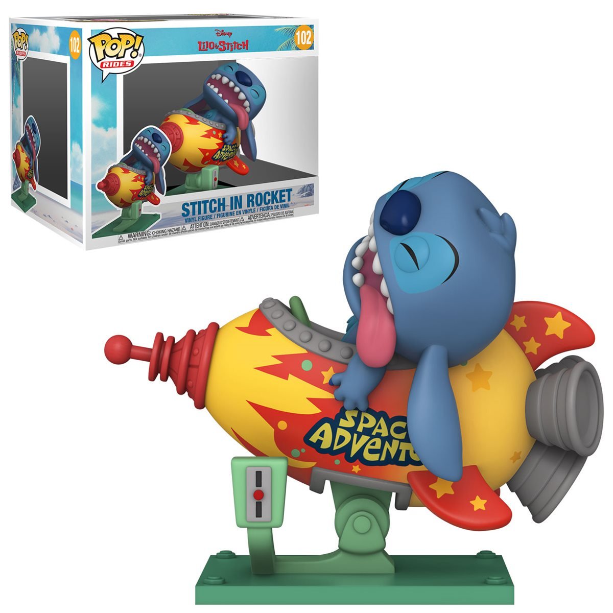 Funko POP! Rides: Lilo & Stitch - Stitch in Rocket 102