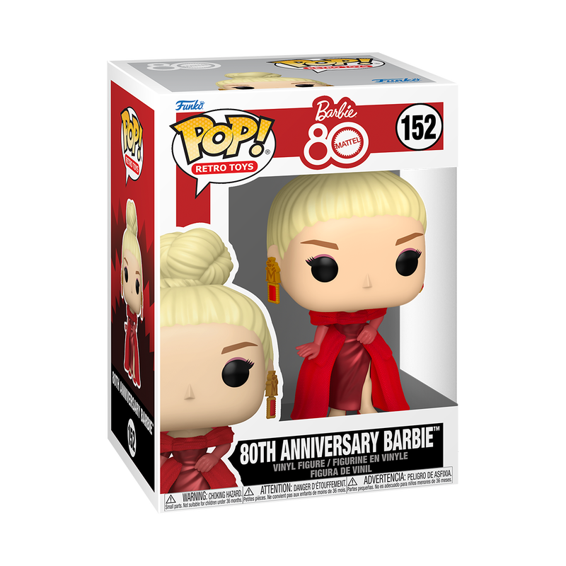 Funko POP! Retro Toys: 80th Anniversary Barbie 152