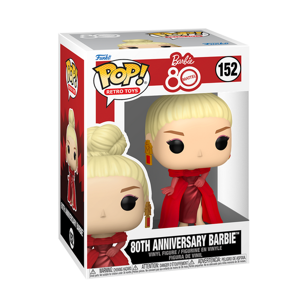 Funko POP! Retro Toys: 80th Anniversary Barbie 152