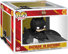 Funko POP! Rides: Flash - Batman in Batwing 121 (BOX IS DAMAGED)