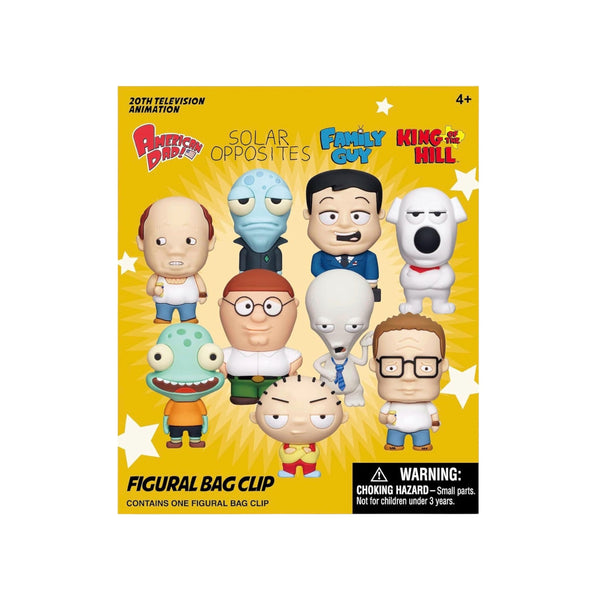 Fox Animation 3D Bag Clip Mystery Blind Bag