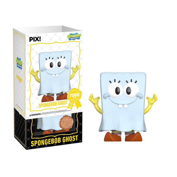 Thrilljoy SpongeBob SquarePants Pix! SpongeBob Ghost Collectible Figure