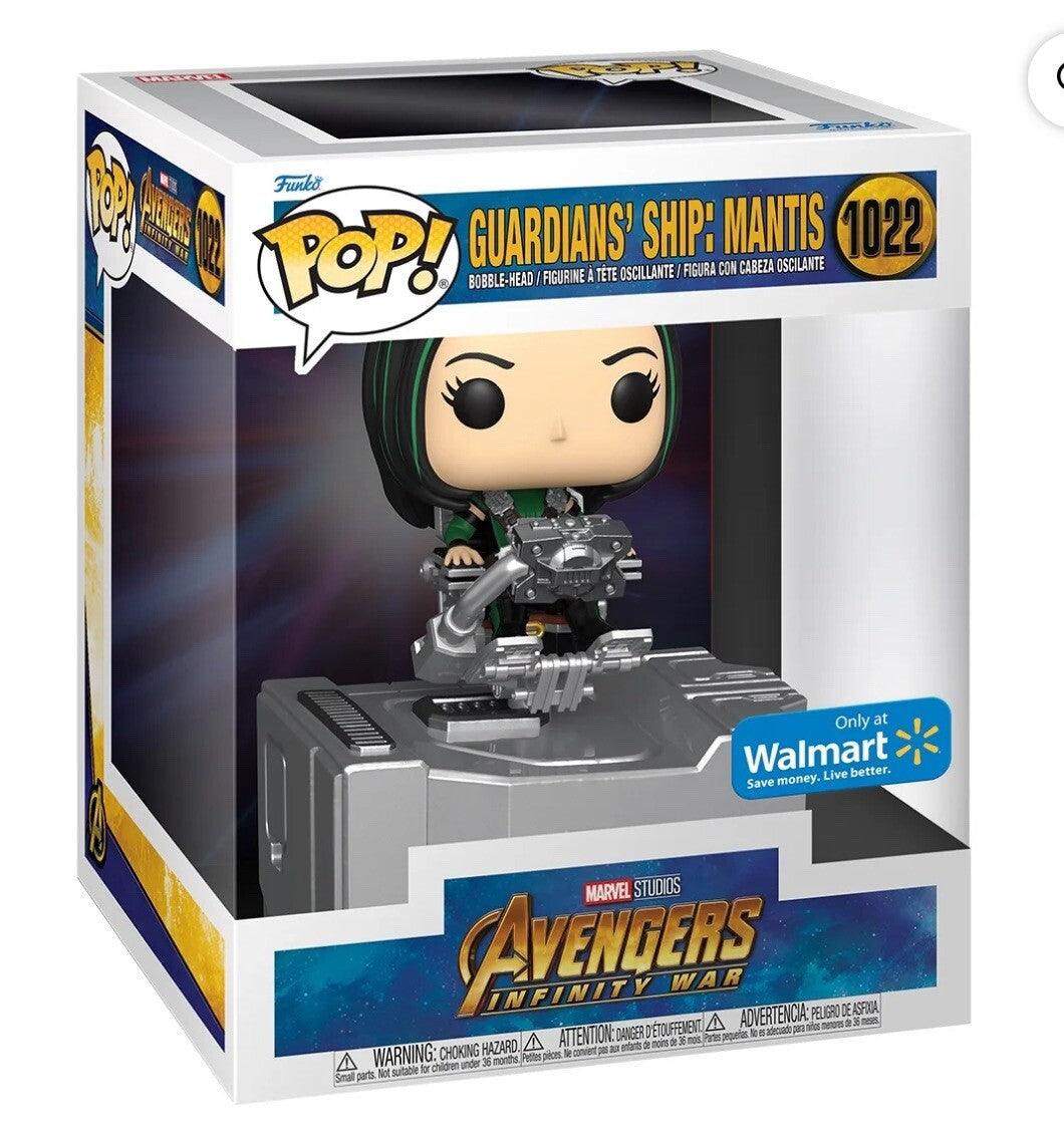 Funko POP! Marvel Studios: Avengers Infinity War- Guardians Ship: Mantis 1022 (LIGHT BOX DAMAGE)