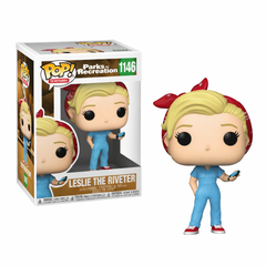Funko POP! Television: Parks and Recreation - Leslie The Riveter 1146