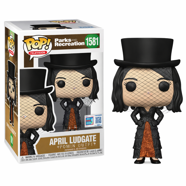 Funko POP! Television: Parks and Recreation- April Ludgate with Prom Outfit 1581 (Funko 2024 Fall Convention LE)