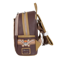 Loungefly x One Piece Wanted Dead or Alive Monkey D. Luffy Mini-Backpack - Entertainment Earth Exclusive