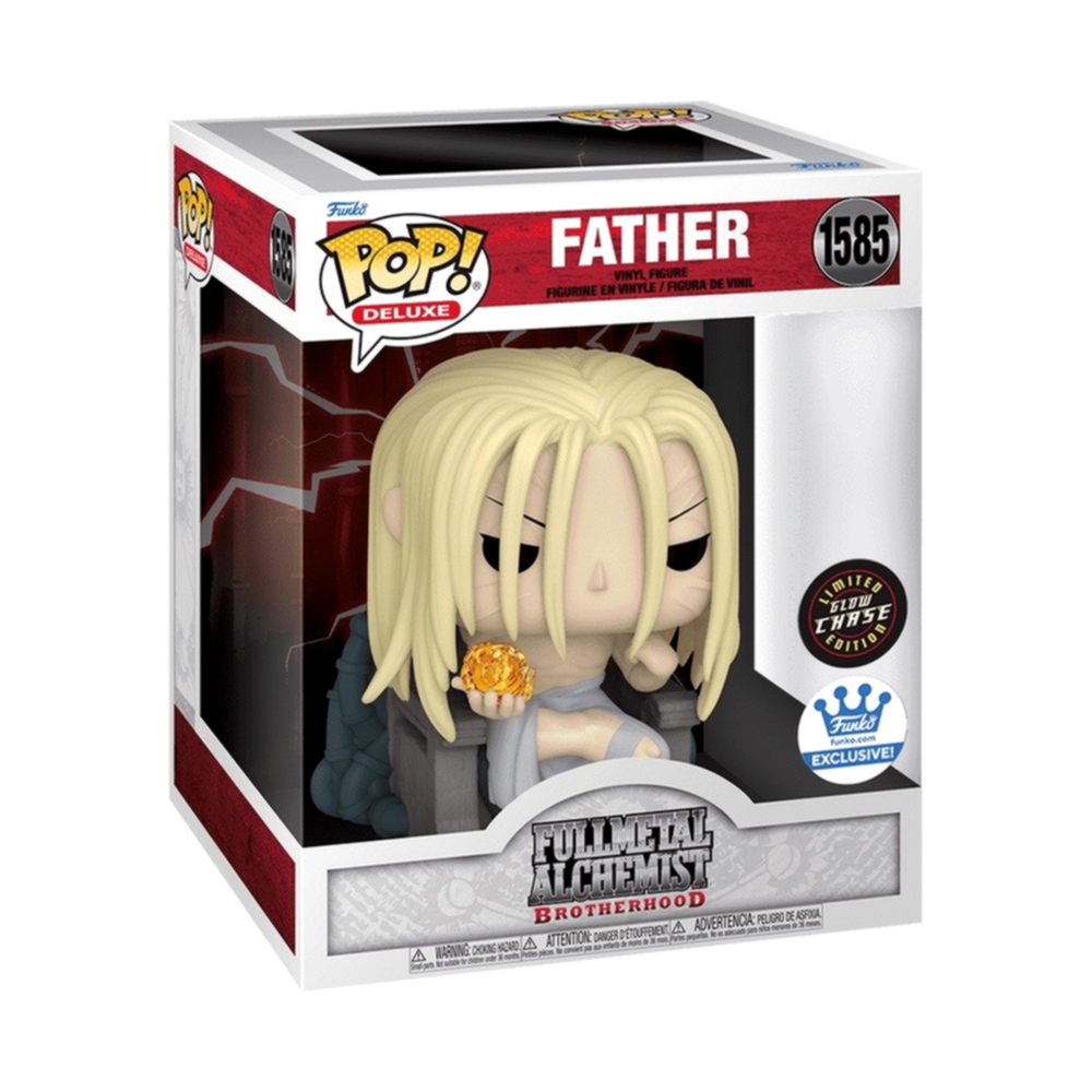 Funko POP! Deluxe: Fullmetal Alchemist Brotherhood - Father 1585 (Limited Edition Glow Chase)