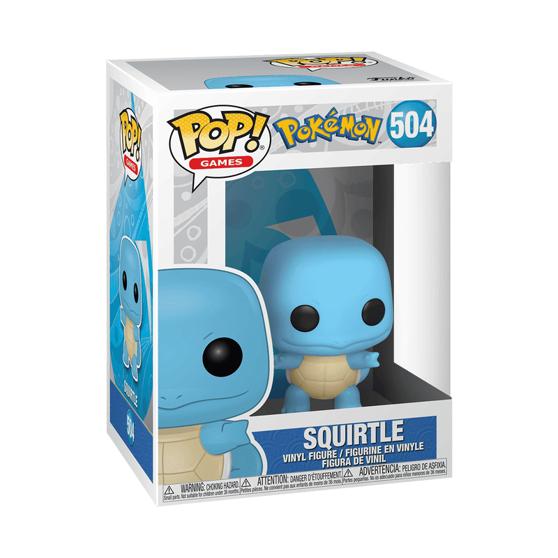 Funko POP! Games: Pokémon - Squirtle 504