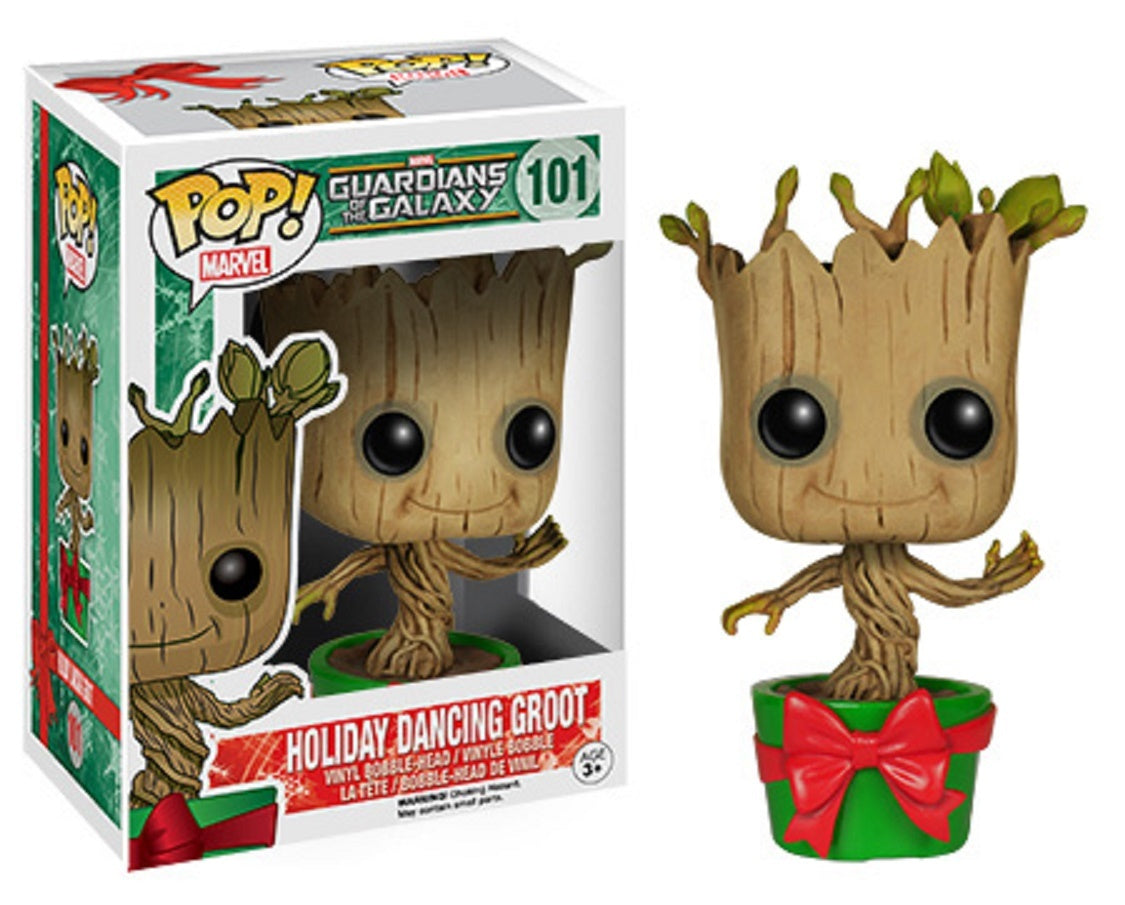 Funko POP! Marvel: Guardians of the Galaxy - Holiday Dancing Groot 101