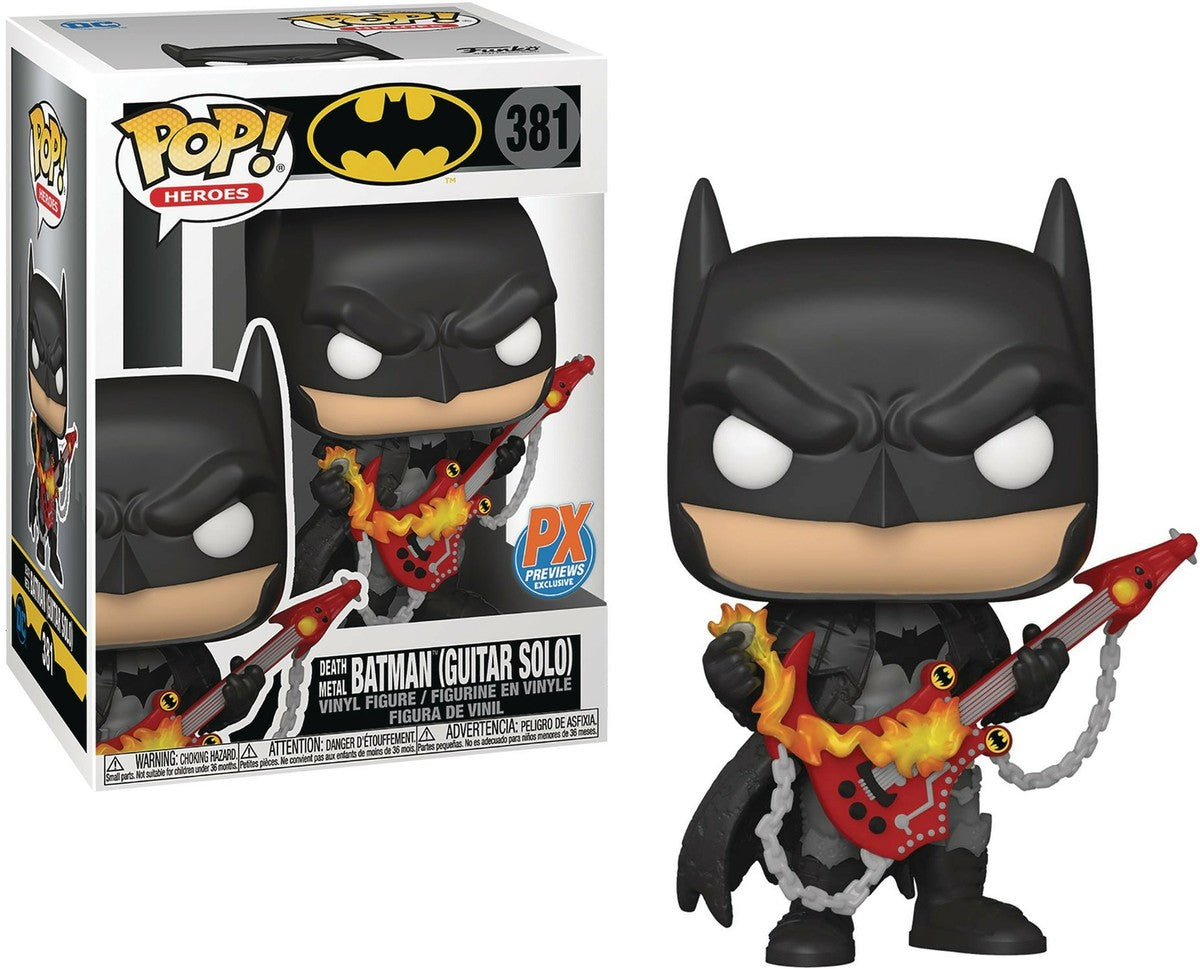 Funko POP! Heroes: Batman - Death Metal Batman (Guitar Solo) 381