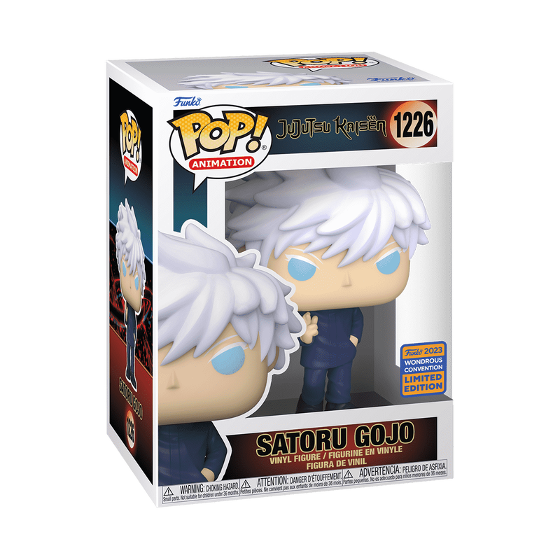 Funko POP! Animation: Jujutsu Kaisen - Satoru Gojo 1226 (Funko Wonderous 2023 Convention Limited Edition)