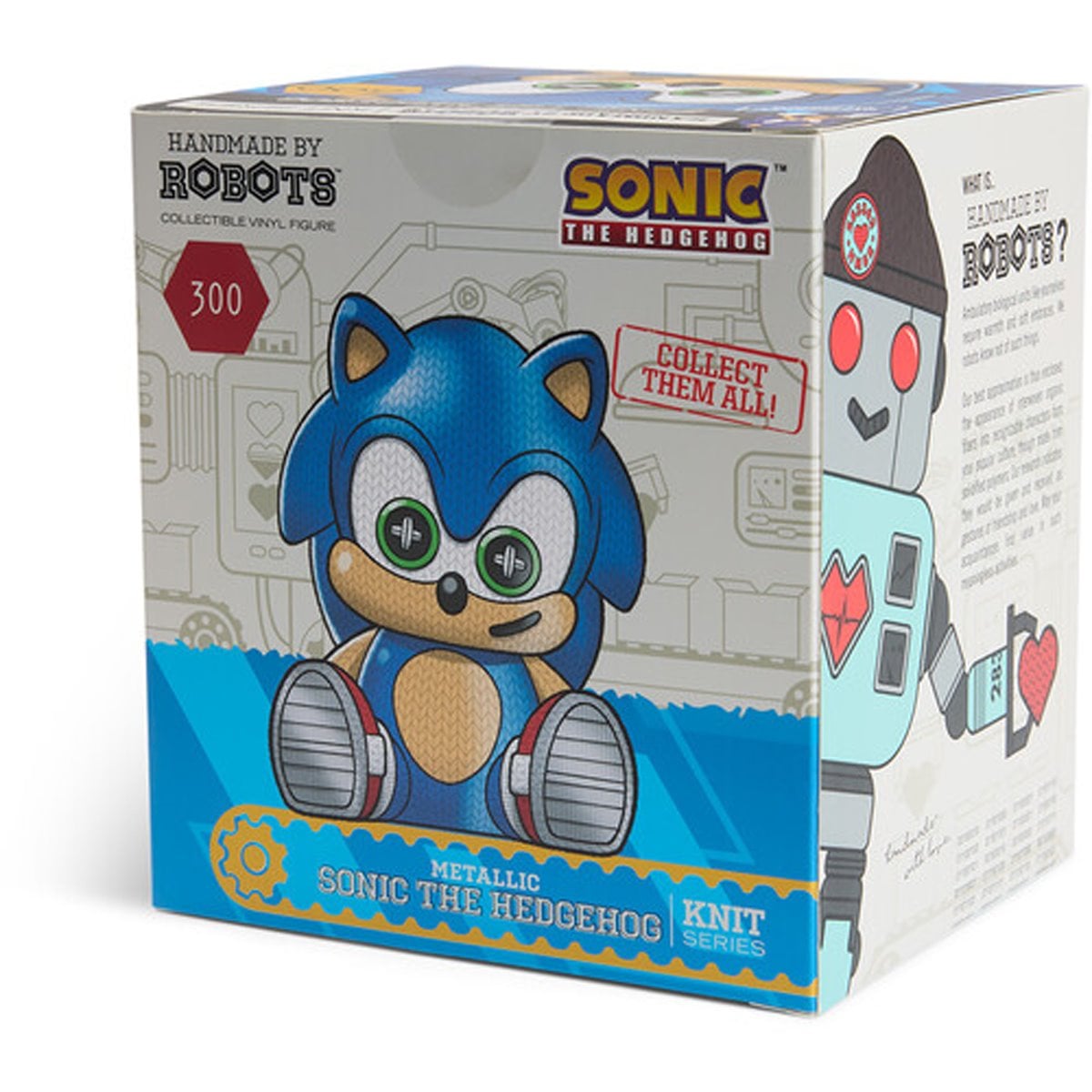 Handmade by Robots Knit Series: Sonic the Hedgehog Sonic #300