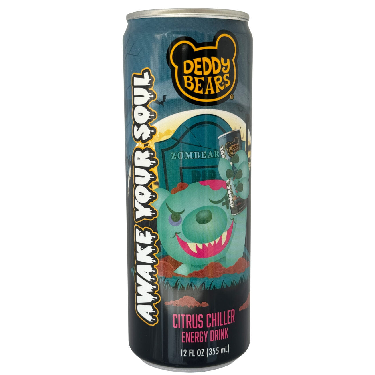 Boston America - Deddy Bears Awake Your Soul Energy Drink (12oz)