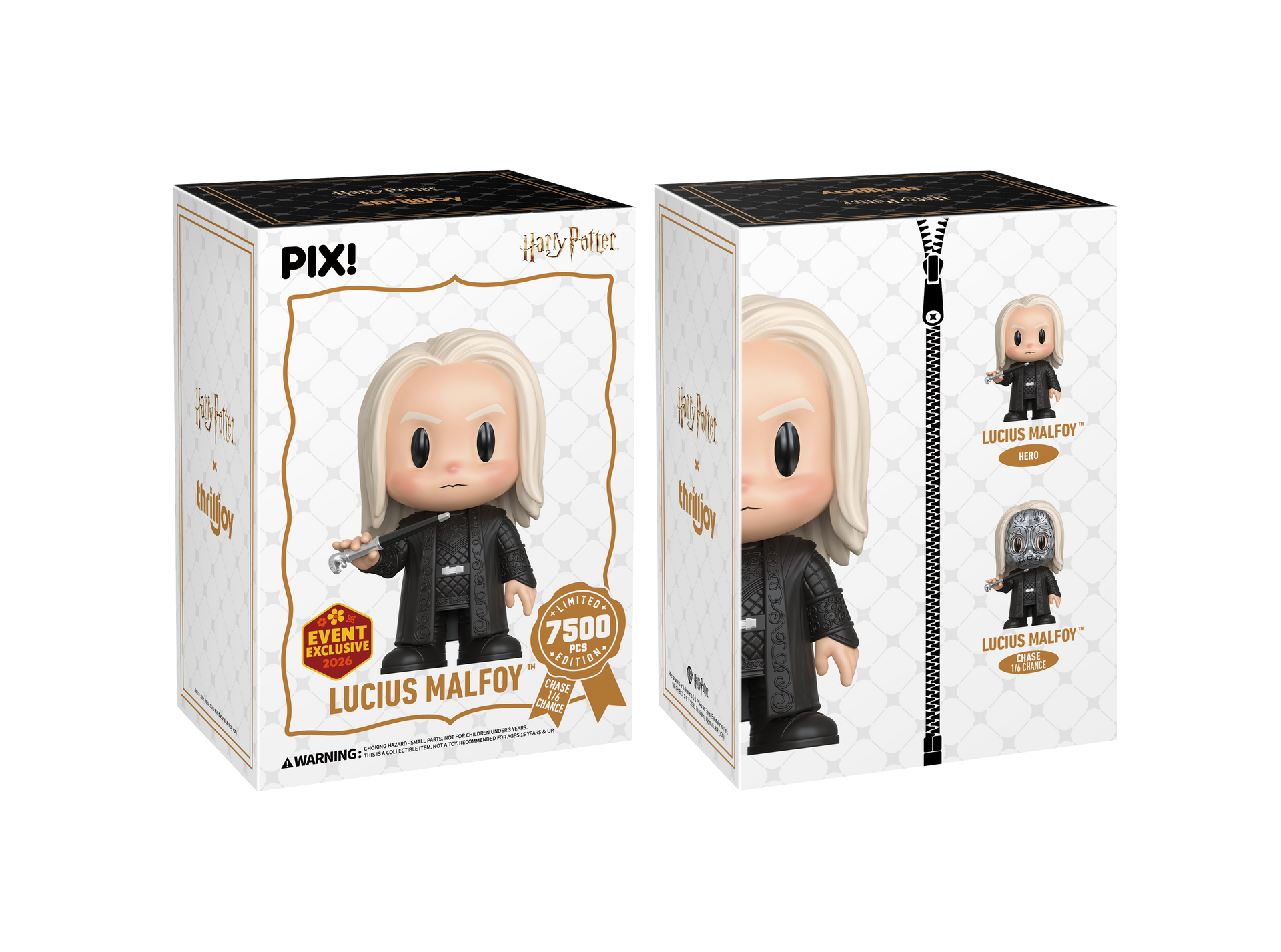 Thrilljoy x Harry Potter Lucius Malfoy Vinyl Figure (2026 Convention Exclusive)