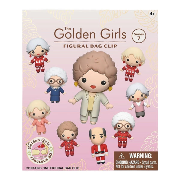 Golden Girls Series 7 Mystery 3D Foam Bag Clip