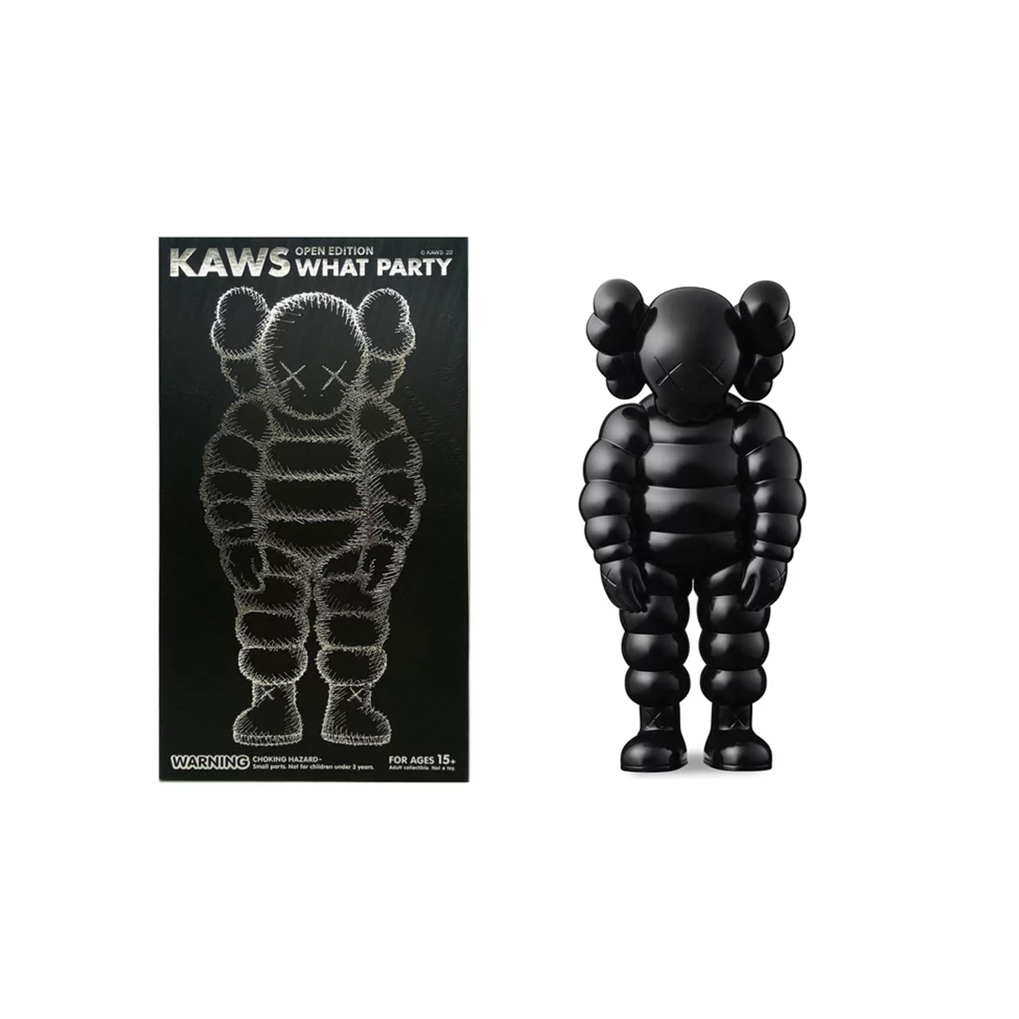 KAWS WHATAPARTY Black