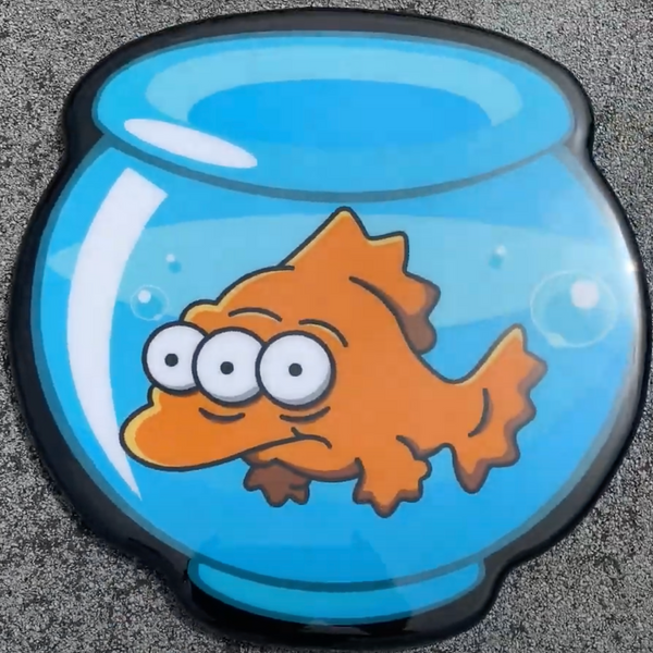 Idiotbox Art Blinky The Simpsons #1/10