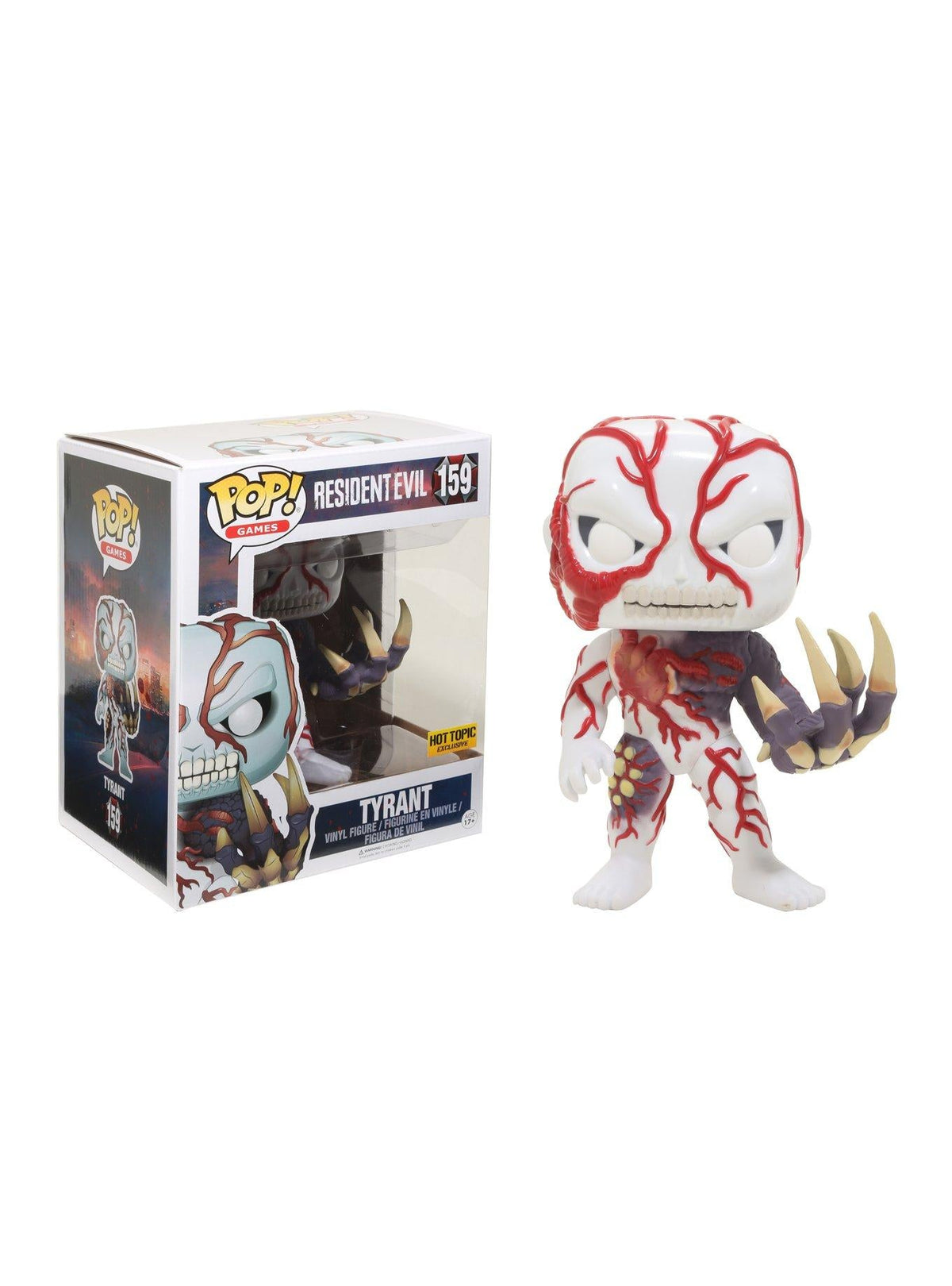 Funko Pop Games Resident Evil Tyrant 159 HOT TOPIC EXCLUSIVE
