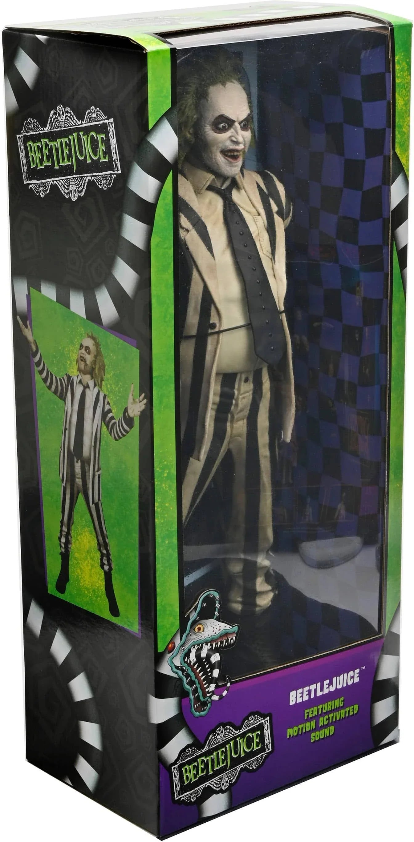 Beetlejuice (1988) Striped Suit Beetlejuice 1/4 Scale Figure
