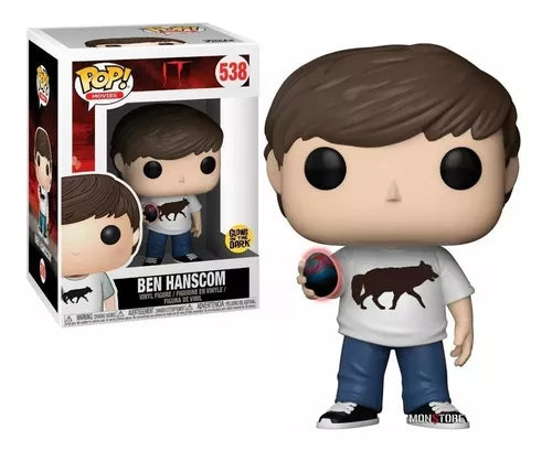 Funko Pop Movies It Ben Hanscom 538 GLOWS IN THE DARK