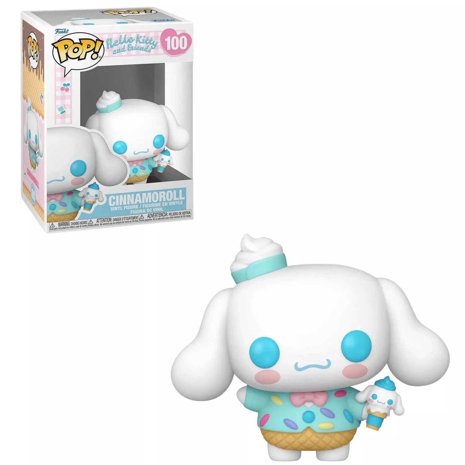Funko Pop Hello Kitty And Friends Ice Cream Cinnamoroll 100