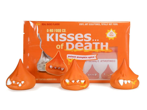 Dead Zebra: Kisses of Death (Poison Pumpkin Spice Ver.) Set of 3 Vinyl Figures