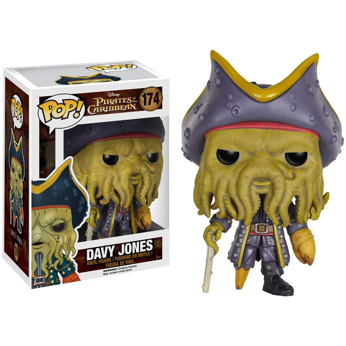 Funko Pop Pirates of the Caribbean Davey Jones 174
