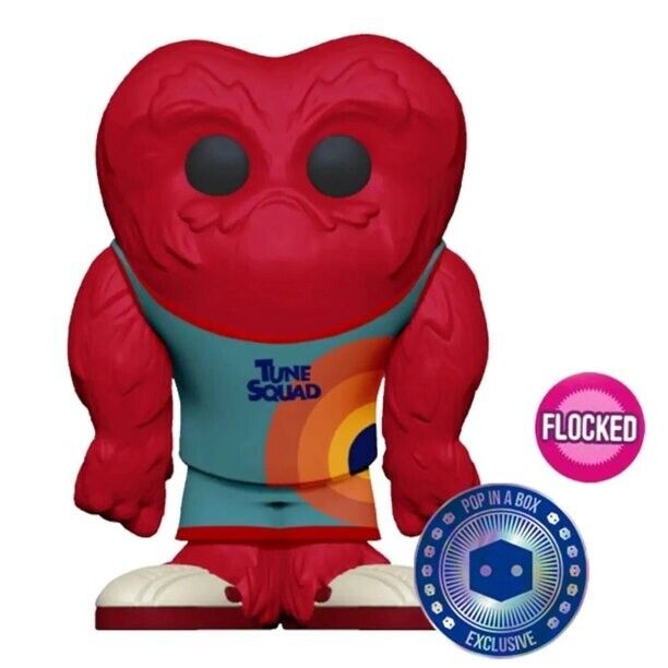Funko POP! Movies: Space Jam A New Legacy - Gossamer 1186 FLOCKED Pop In A Box Exclusive