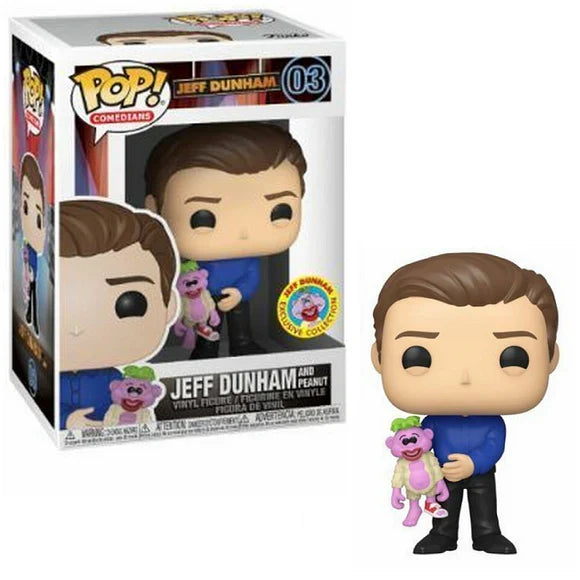 Funko POP! Comedians: Jeff Dunham and Peanut 03 (AUTOGRAPHED)