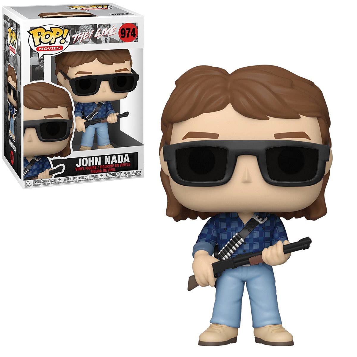 Funko Pop Movies They Live John Nada 974