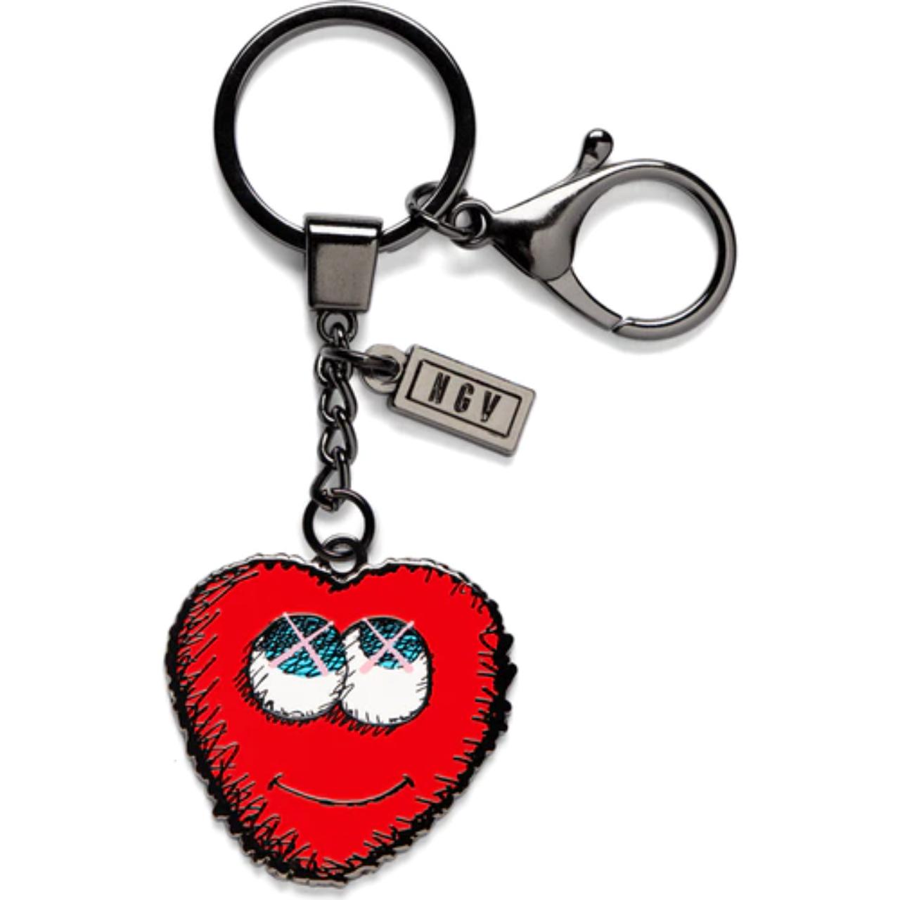KAWS Heart Keychain
