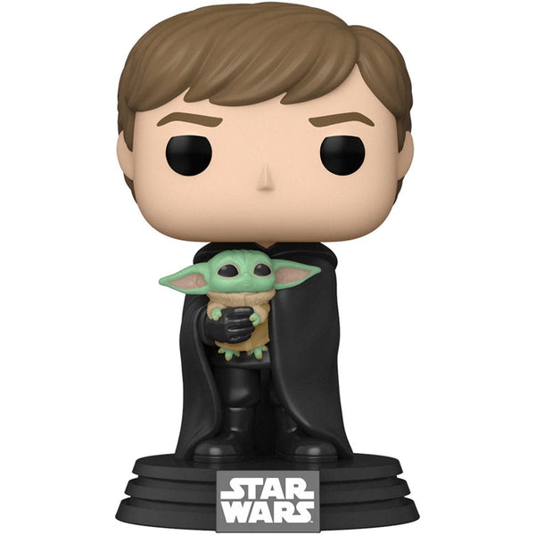 Funko POP! Star Wars: Luke Skywalker with Grogu 482