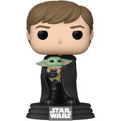 Funko POP! Star Wars: Luke Skywalker with Grogu 482