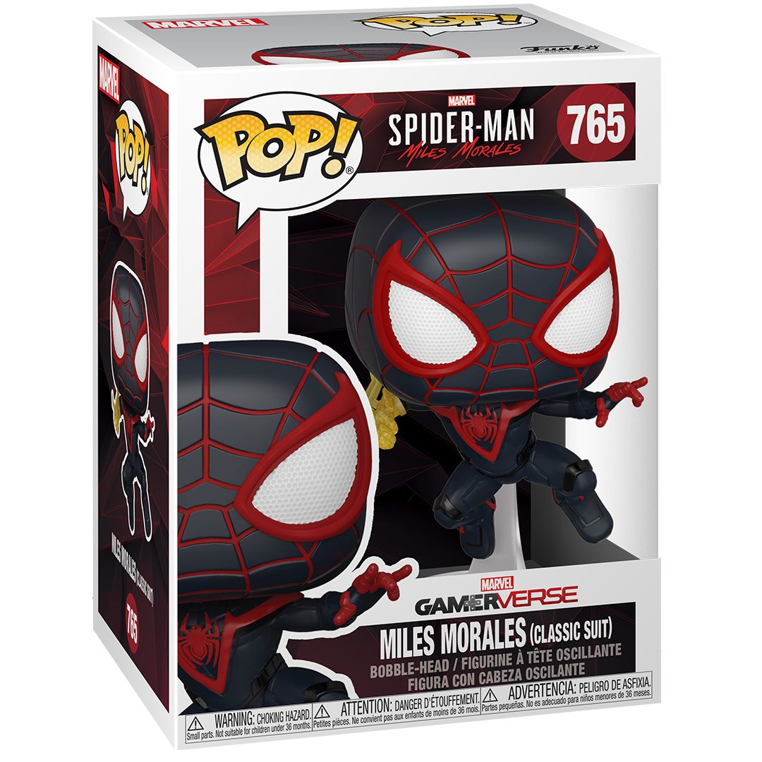 Funko POP! Spider Man Miles Morales: Miles Morales (Classic Suit) 765