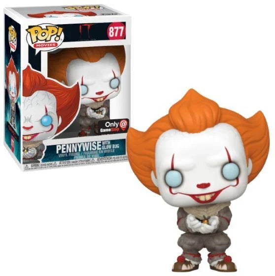 Funko Pop Movies It Chapter Two Pennywise With Glow Bug 877 ONLY AT GAMESTOP