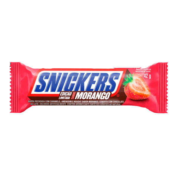 Snickers Morango (42g)(Brazil)