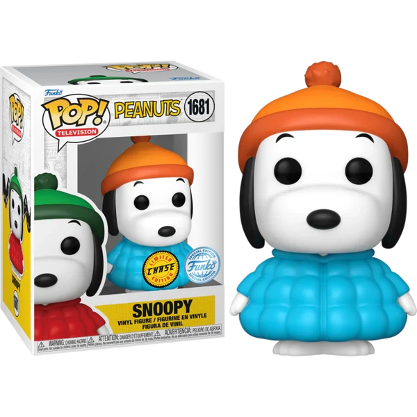 Funko Pop Television Peanuts Snoopy 1681 LIMITED EDITION CHASE