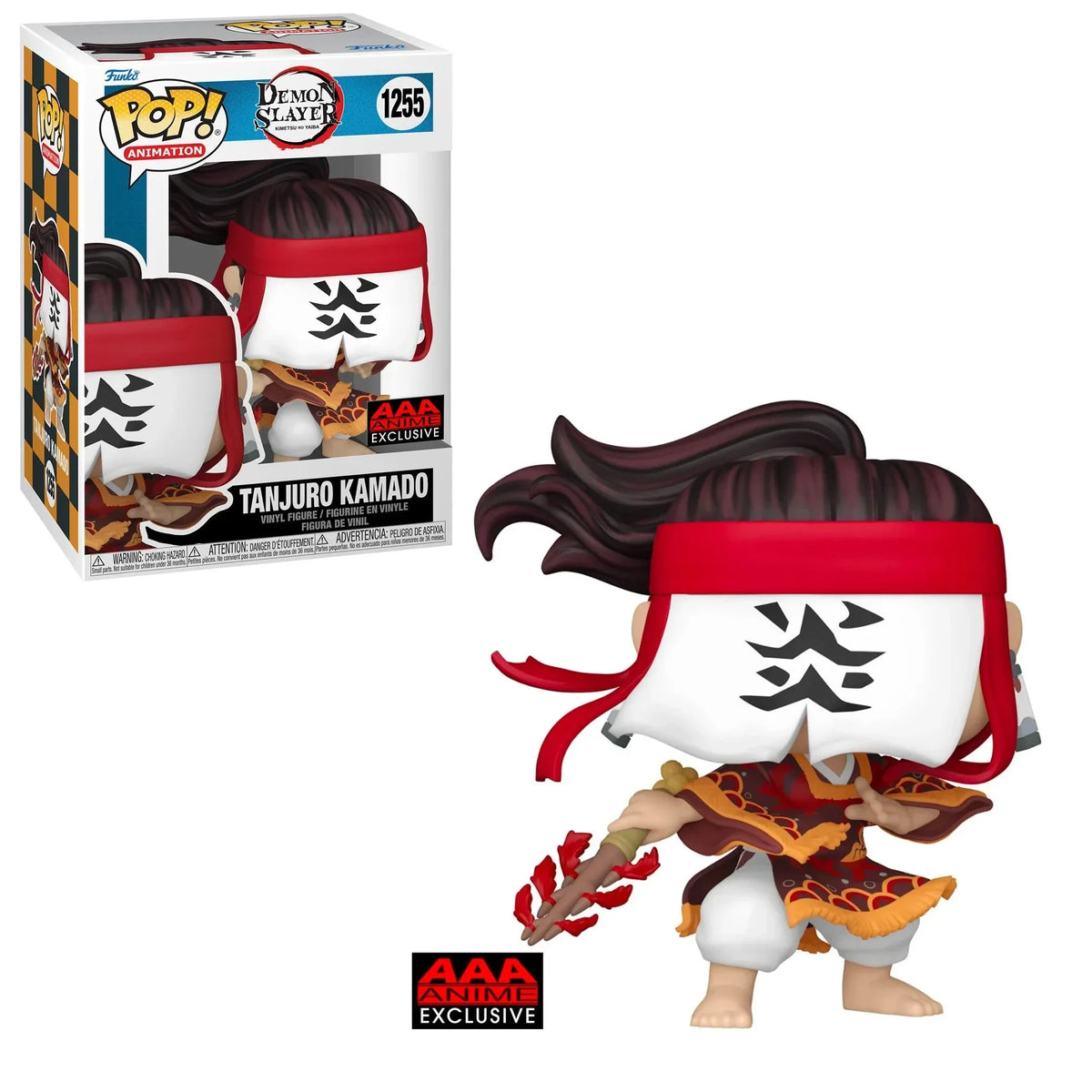 Funko Pop Animation Demon Slayer Tanjuro Kamado 1255 AAA Anime Exclusive